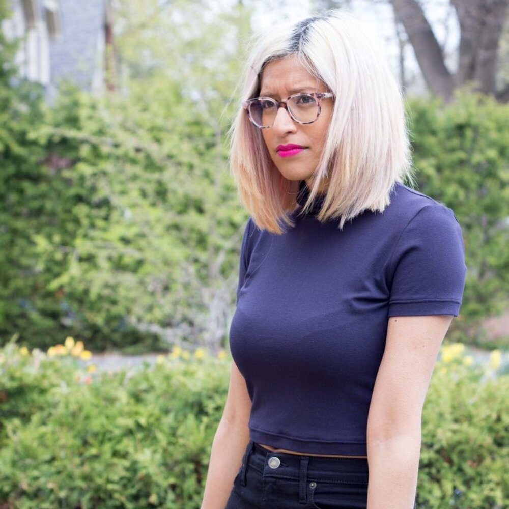 Birds of North America Avocet mock neck tee